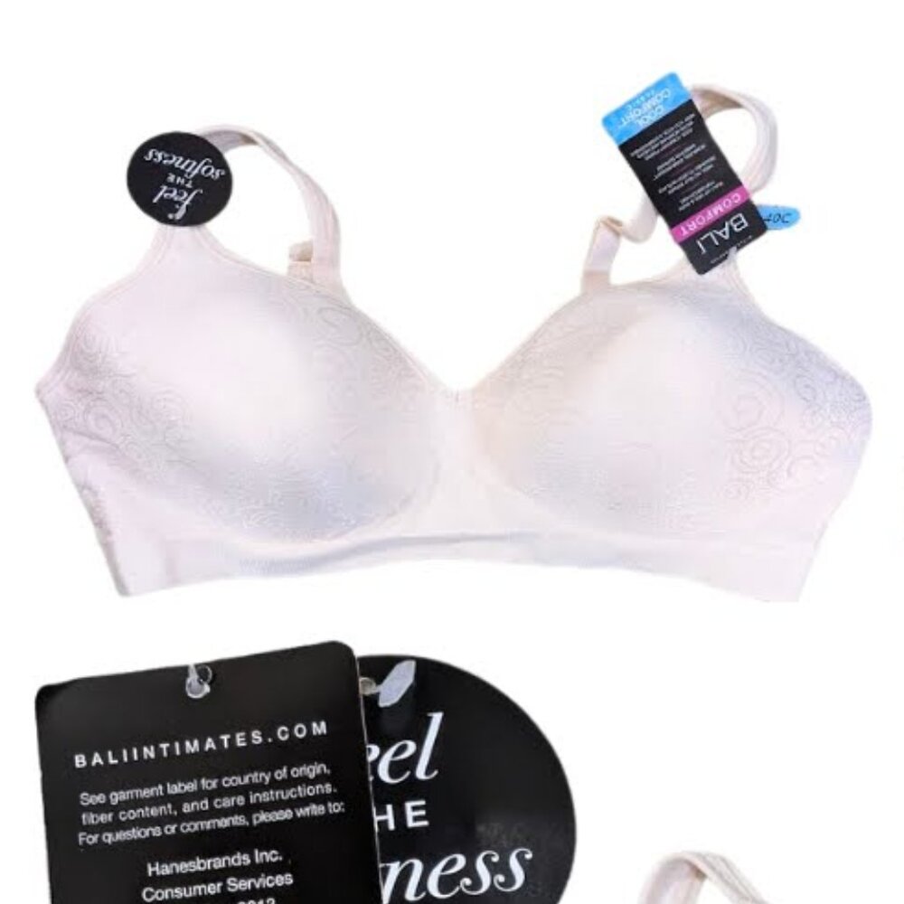 Bali Women's Elegant White Bra